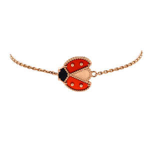 Van Cleef & Arpels Lucky Spring Open Wings Ladybug Bracelet